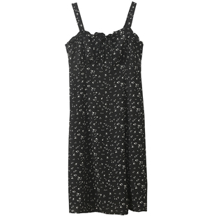 长短款连衣裙胖仙女莹莹大码女装胖mm显瘦百搭温柔风内搭碎花长裙