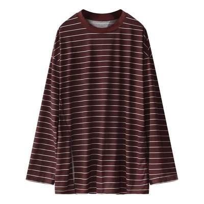 COCOBELLA撞色条纹长袖T恤