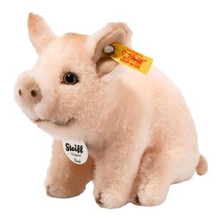 Steiff德国史戴芙粉红小猪西西毛绒玩具猪玩偶公仔生日送女友