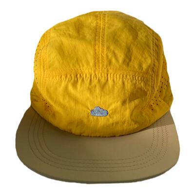 BEAMLIFE原创夏季拼色平檐帽户外云朵刺绣可调节速干鸭舌棒球帽子