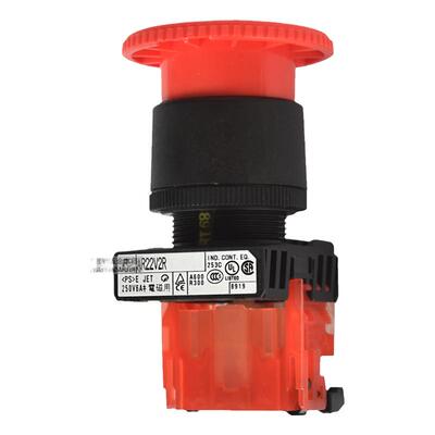 按钮富S士急停开关AR22V2R-01