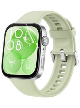 膜后适用于华为fit3保护膜全覆盖超高清wacth手表水凝膜new全包fit4智能运动时尚42防摔软贴膜【顺丰速发】
