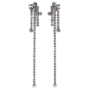 HM2026春季新款女士时尚饰品水钻悬垂耳环1306634