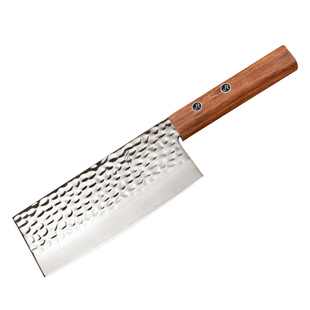 卡特马克锋利菜刀家用刀具厨房切菜刀大马士革钢两用厨刀官方正品