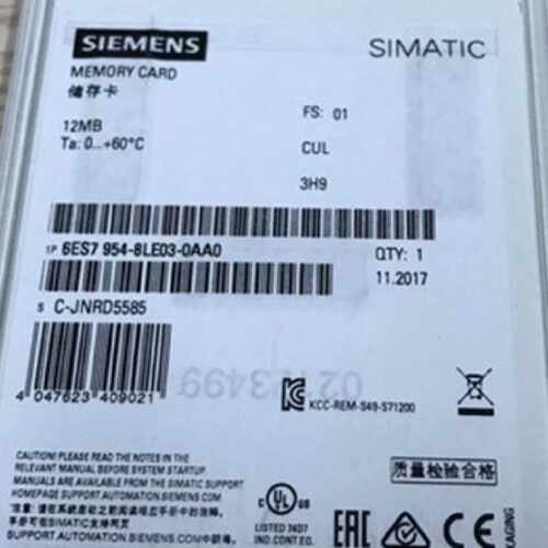 议价西门子6ES7954-8LE03-0AA0存储卡 用于 S7-1x 00 CPU/SINAMIC