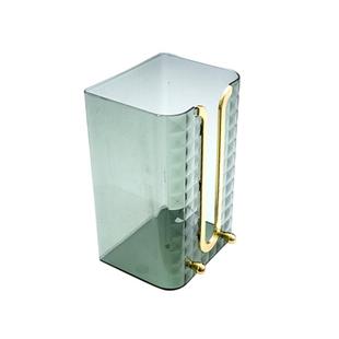 高档PET纸巾盒茶几桌面多功能收纳面巾纸盒钻石纹餐桌抽纸纸巾筒