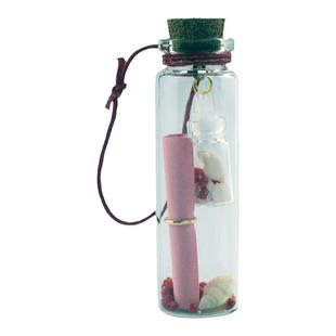 包邮一套12只夜光流沙许愿瓶发光玻璃瓶带纸条漂亮的儿童心愿望瓶