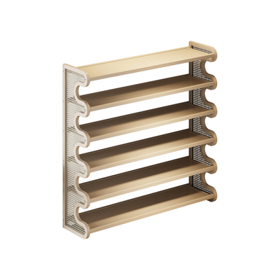 【大码可放】塑藤楠竹鞋架