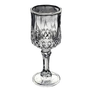 水晶玻璃高脚白酒杯轻奢高档精致高级感小酒杯一两杯子高端高颜值