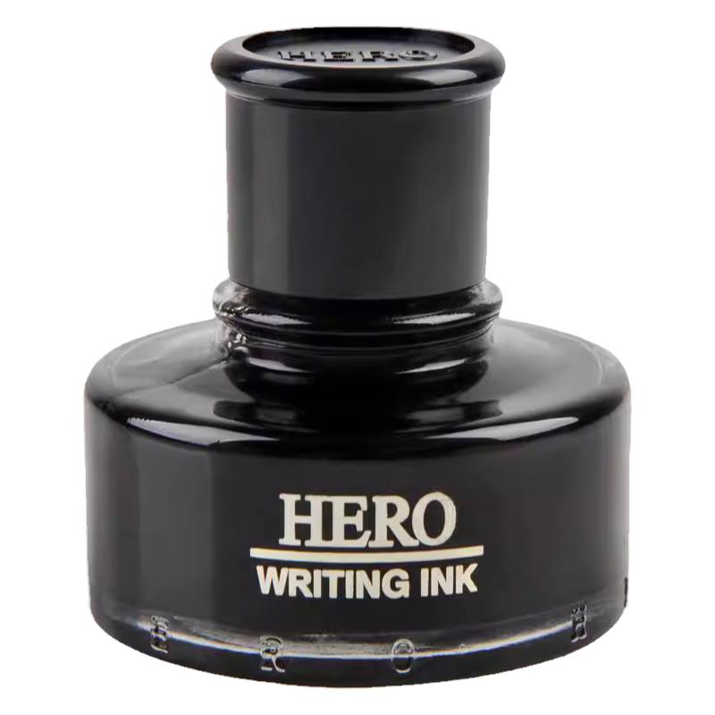 HERO/英雄墨水高档高颜值墨水440大瓶装钢笔水速干非碳素黑墨水