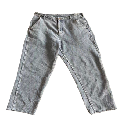 bttjobdenim浅蓝水洗元年牛仔裤