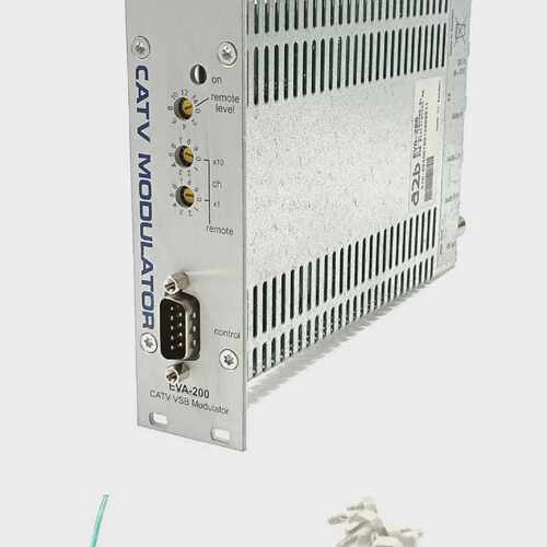 A2B EVA-200 CATV VSB RF MODULATOR UNIT 102200.01 A2B ELECTRO