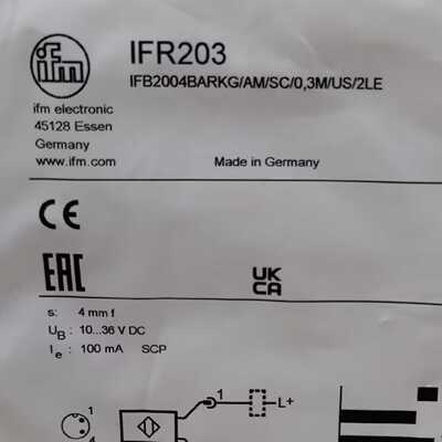 议价【包邮】IFM IFR203 IFR206 IFS200 IFS204 全新原装正品易福