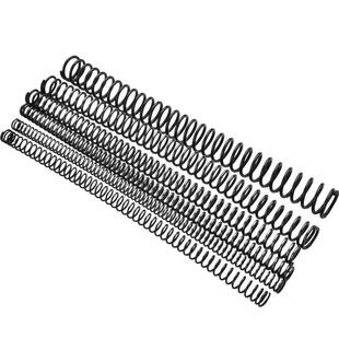 65锰弹簧钢黑色压簧高弹力耐压压缩弹簧1.2*6/7/8/9/10/11/13-20