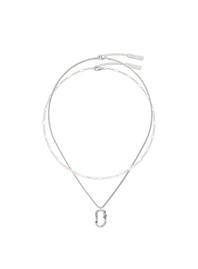 PEARLONA巴洛克珍珠叠戴锁骨项链