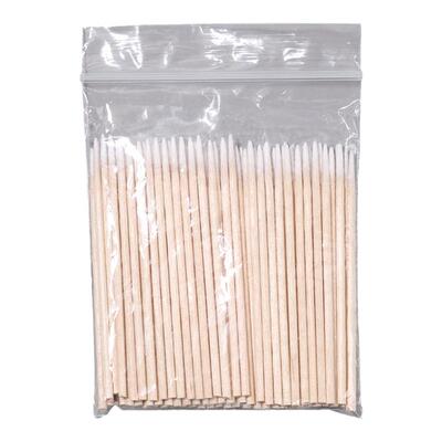 gaoy戈雅美甲防溢胶棉签甲面清洁工具美甲店专用多功能清理小棉头