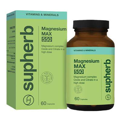 Supherb高含量死海成人镁补充剂