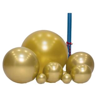 加厚5寸10寸18寸36寸金属色金色银色气球铬大小汽球结婚装饰批发