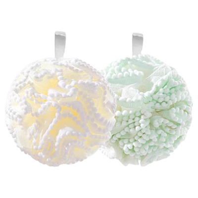 沐浴球柔软不散起泡泡搓澡巾