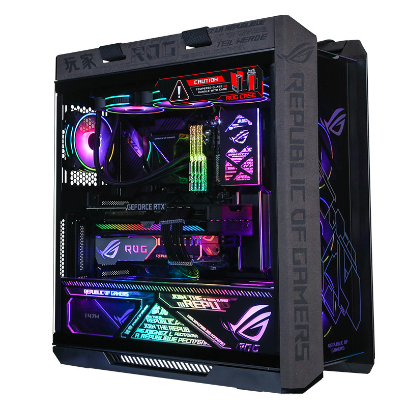 华硕ROG全家桶14900K RTX5070/5070TI/5080/5090显卡电竞游戏主机
