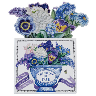 【现货多款选拍】Thinking of You想着你【创意花盆礼品书】快乐日/书中多肉/书中鸟 翻翻立体书 送男女朋友生日礼物 英文进口书