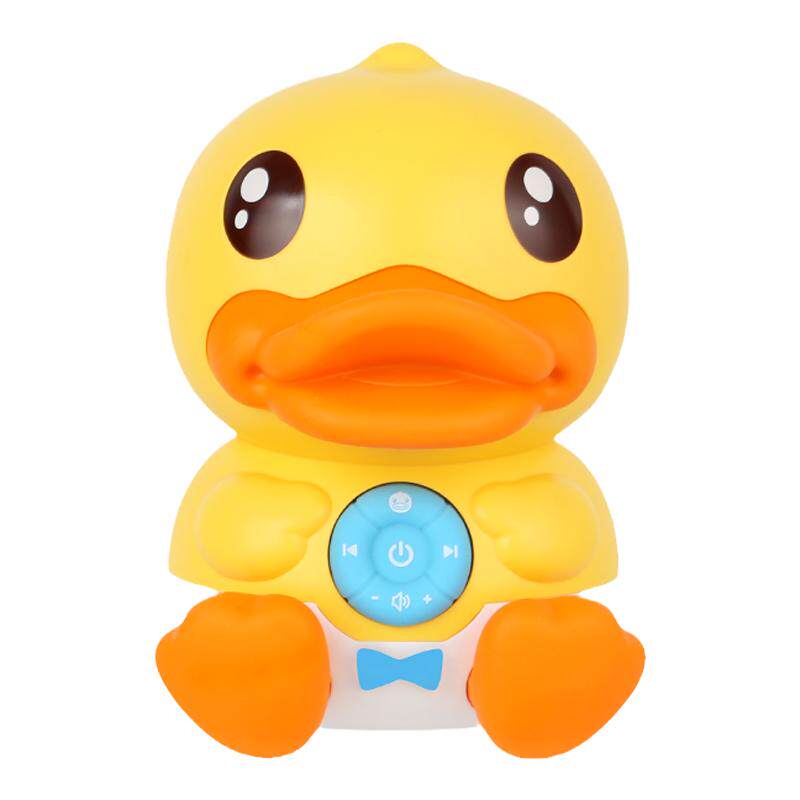 B.Duck小黄鸭 儿童早教机 0-3岁婴儿益智玩具智能互动音乐故事机