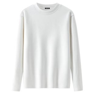 NN真维斯半高领打底衫男款秋冬季保暖内搭上衣青少年加绒大码秋衣