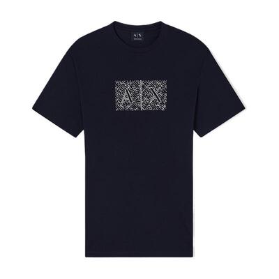 AX/阿玛尼男士纯棉圆领短袖T恤