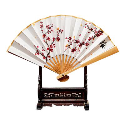 六品堂宣纸是玉竹扇骨迷你