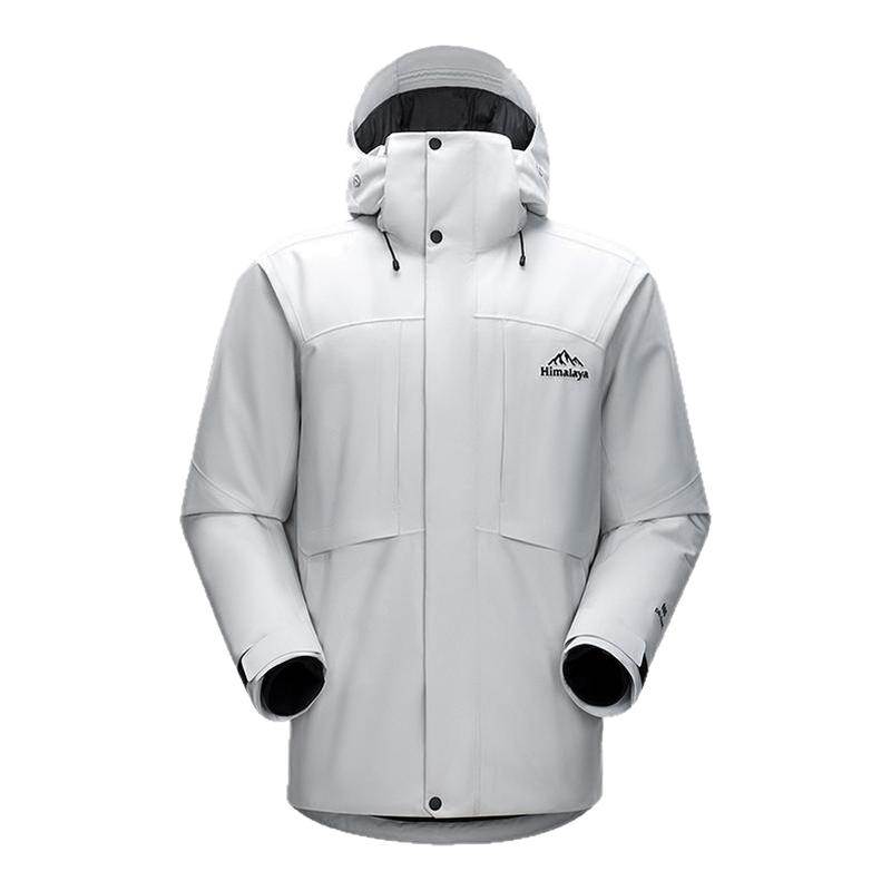 喜马拉雅林芝鹅绒羽绒服2025户外秋冬新款硬壳外套加厚登山服男女