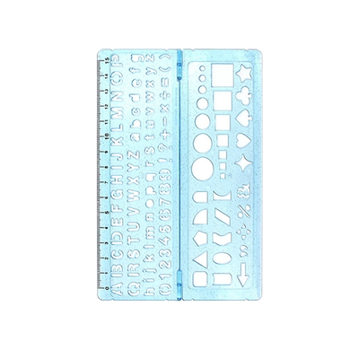 日本可慈王半透折叠手帐定位尺