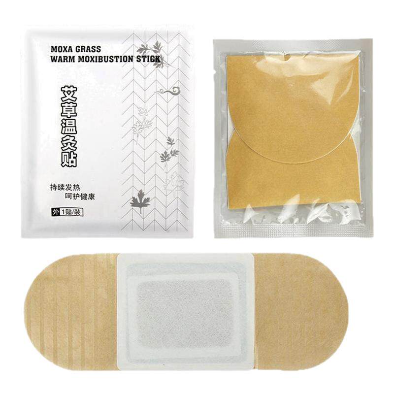 艾灸贴自发热艾草暖宫贴宫寒驱寒湿痛经暖宝宝肩颈椎腰膝盖热敷包