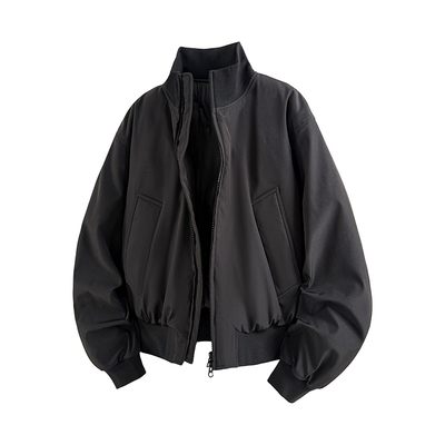 班尼路美式立领羽绒服男士