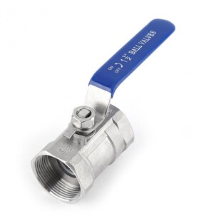 BALL VALVE 1000 WOG 304 316 不锈钢一片式内螺纹球阀手柄快开