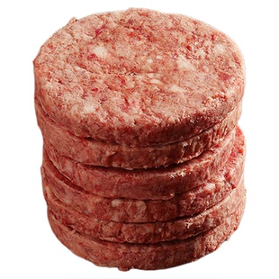 国产安格斯早餐牛肉饼汉堡饼牛肉饼早餐半成品汉堡专用牛肉饼