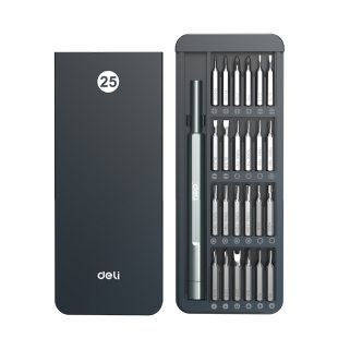 得力螺丝刀套装多功能家用手机笔记本电脑专用拆机清灰维修小工具
