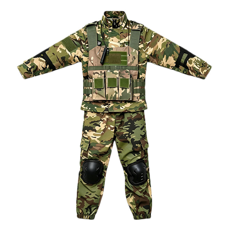 夏令营迷彩服套装儿童特种兵装备户外作训服学生军事课高级军训服