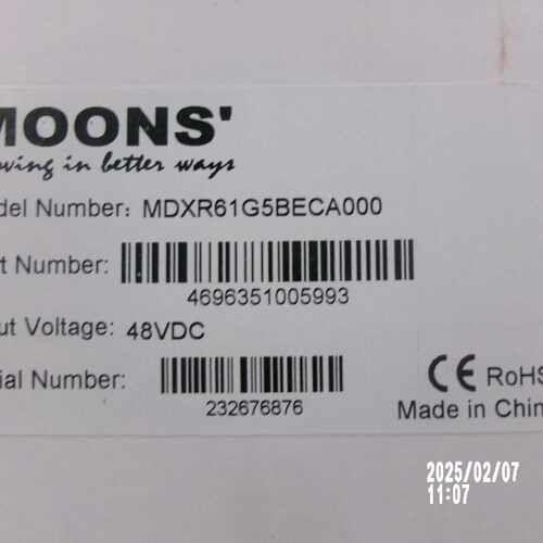 议价MOONS伺服一体化电机MDXR61G5BECA000