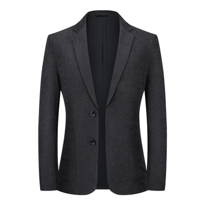 圣得西男士平驳领商务西服