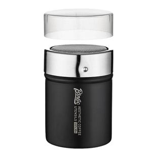 bincoo咖啡撒粉器拉花神器可可粉撒粉器模具咖啡粉抹茶洒粉印花