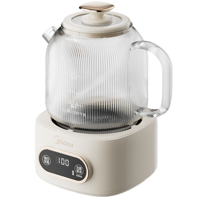 Midea美的全玻璃0胶水养生烧水壶