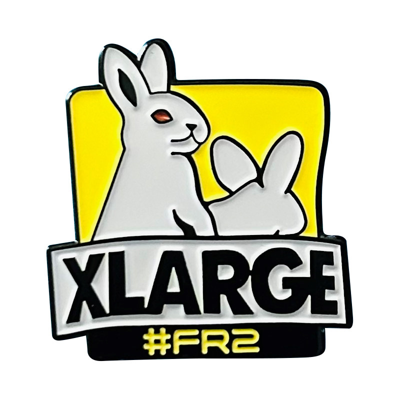 潮牌FR2兔子日系百搭胸针