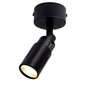 小角度明装聚光射灯7W10W可调焦餐桌餐饮专用清吧茶室氛围灯2700K