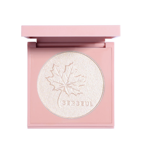 SERSEUL枫叶生姜高光脸部身体自然提亮土豆泥珠光香槟细闪修容粉