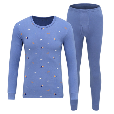 青少年大童全棉初中高中棉毛衫