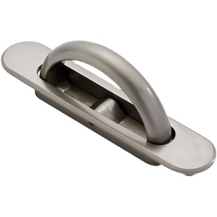 榻榻米隐形暗拉手嵌入式中式柜门衣柜抽屉旋转把手现代简约拉环扣