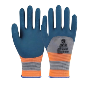 防护手套耐磨劳保手套透气耐用防滑防护干活工作建筑工地乳胶