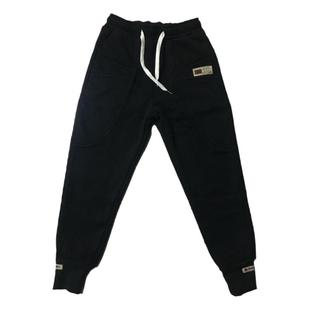 欧货加绒加厚卫裤女秋冬高腰显瘦萝卜裤宽松哈伦裤休闲小脚运动裤