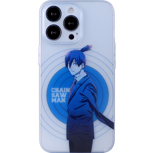 SMTM电锯人手机壳适用苹果14promax13动漫11裸机手感12早川秋超薄