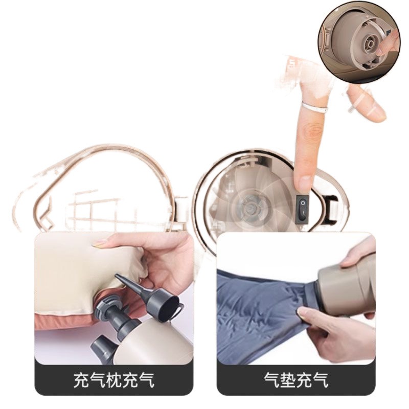 充气床打地铺充气床垫家用气垫床双人单人睡户外垫便携露营折叠床